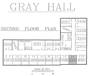 Gray 2nd floor plan